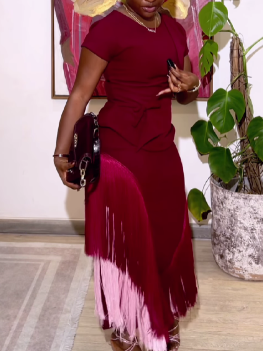 Tassel Dress