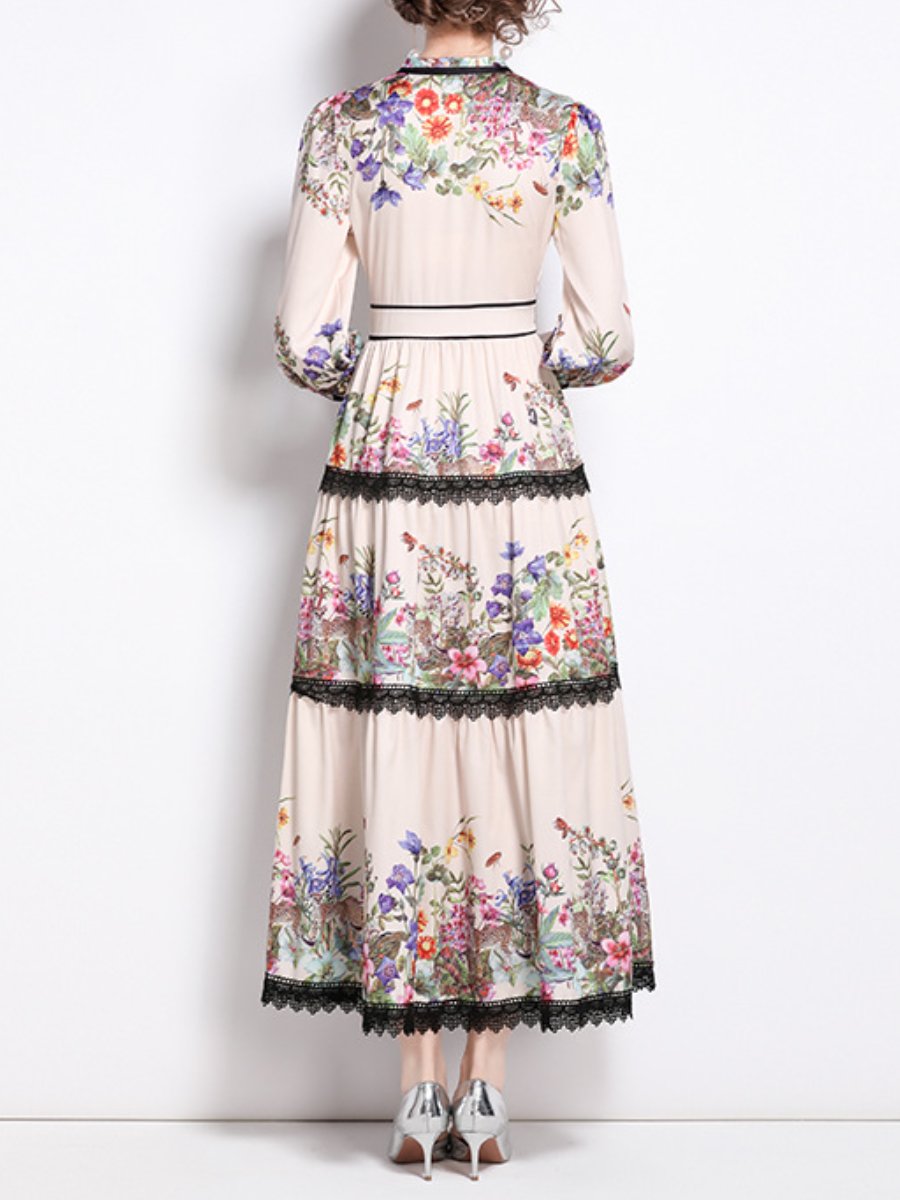 Romantic Floral Maxi Dress