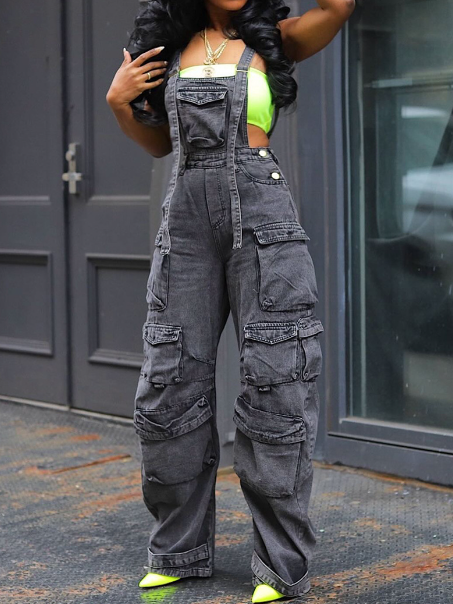 Chic Cargo Jumpsuit