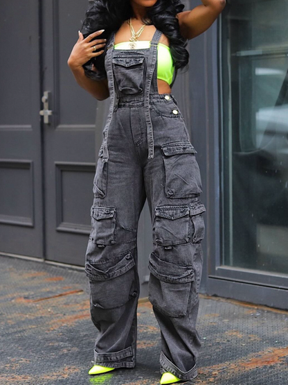Chic Cargo Jumpsuit