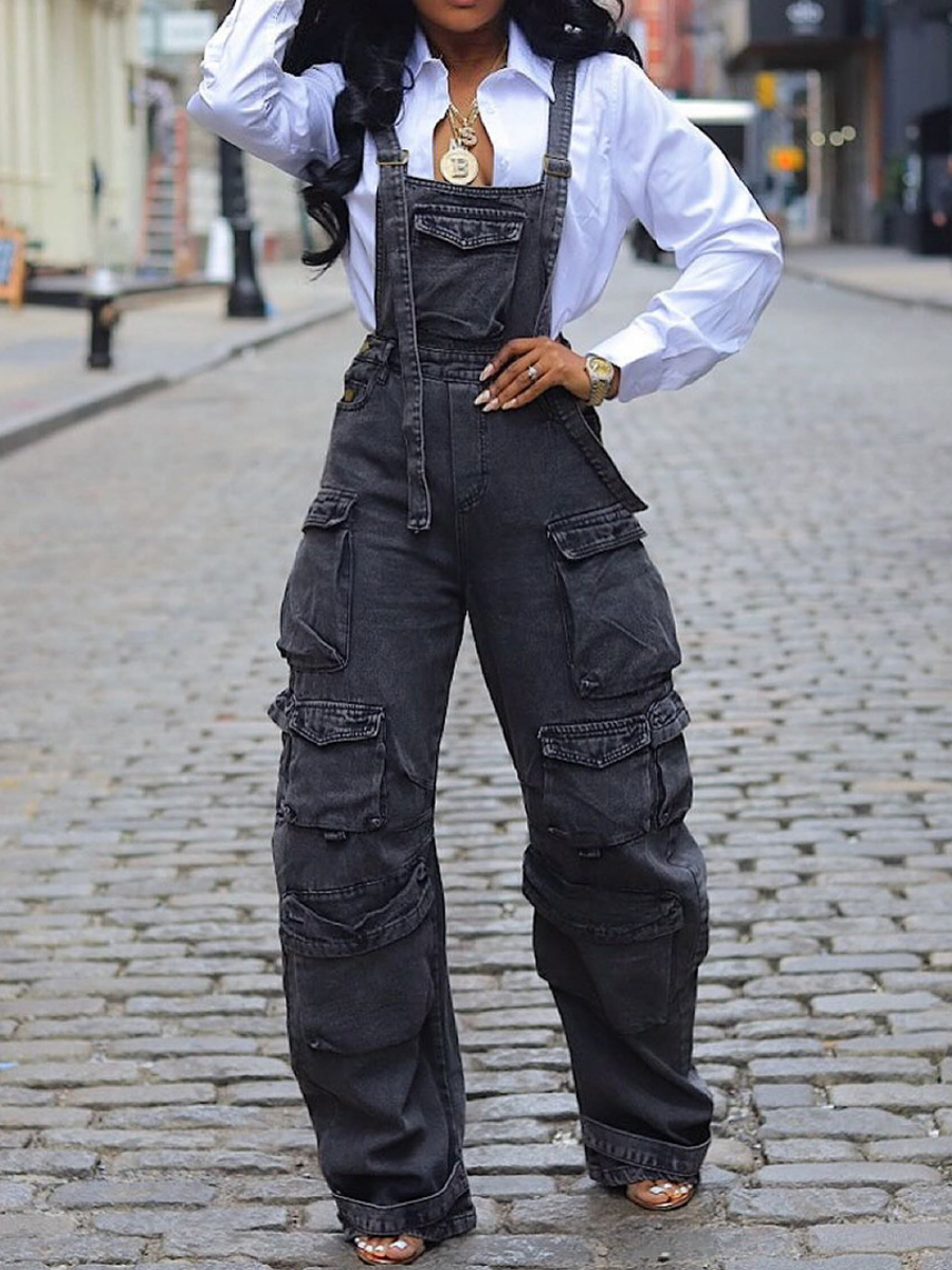 Chic Cargo Jumpsuit