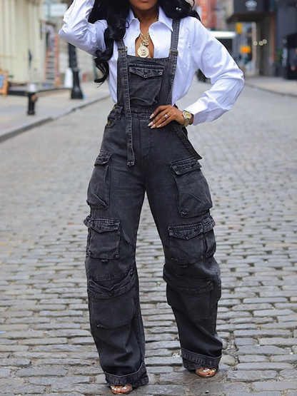 Chic Cargo Jumpsuit