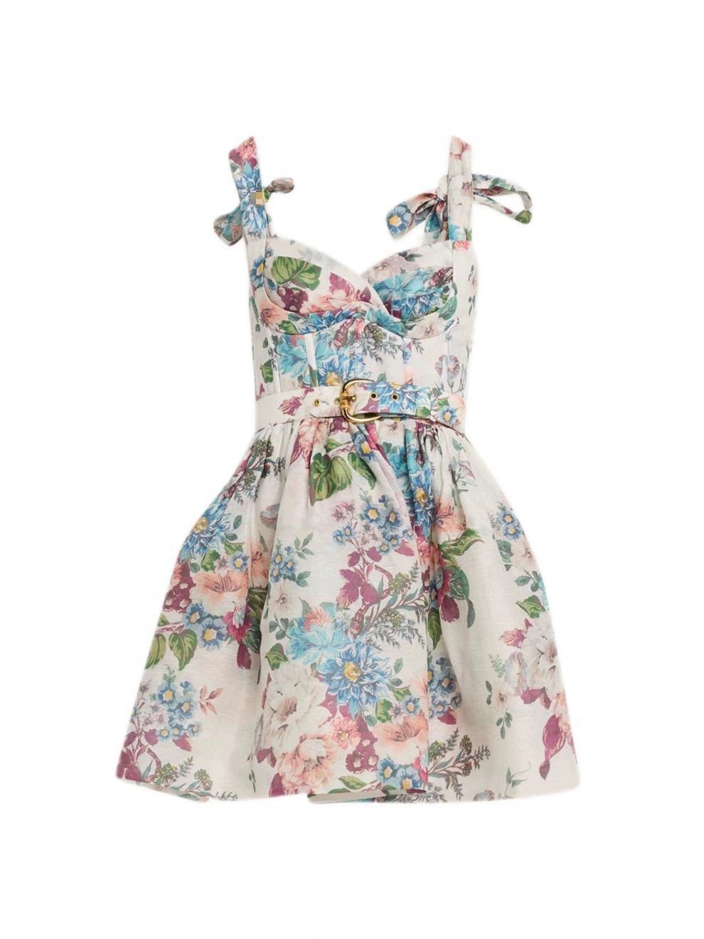 The Flower Printed Elegant Dress