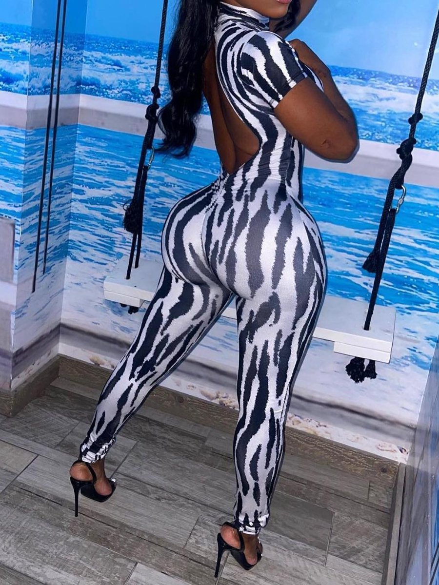 The Sexy Printed Jumpsuit