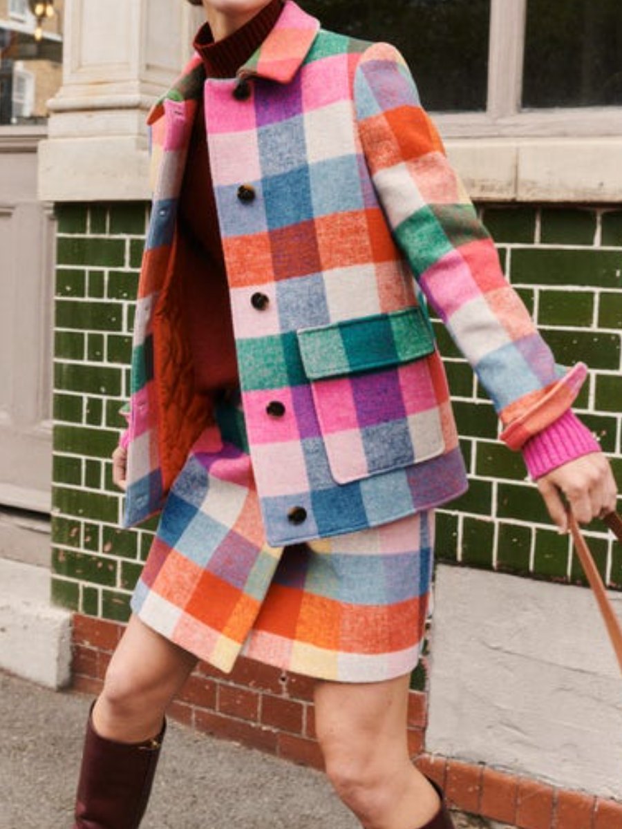 Cute Colorful Coat