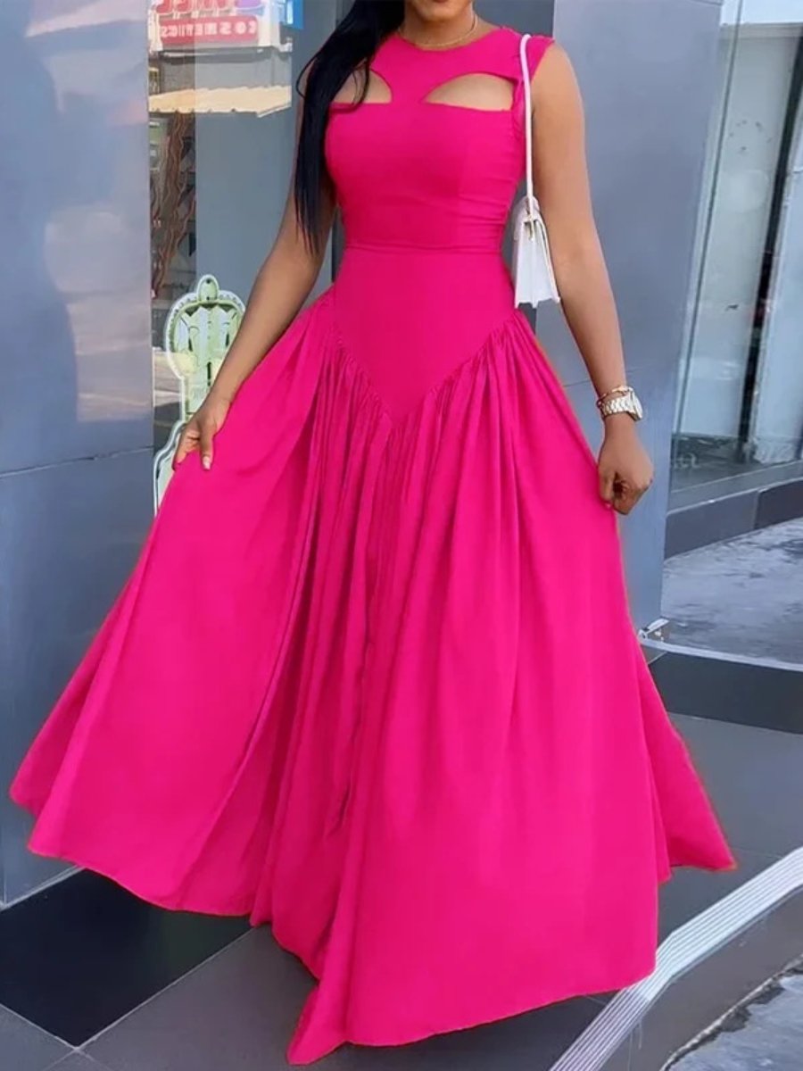 Stylish Sleeveless Maxi Dress