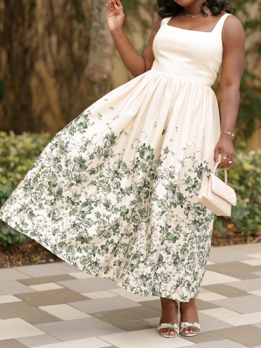 The Elegance Midi Sundress